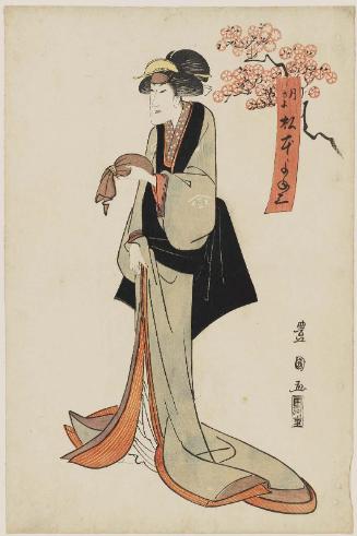 Actor Matsumoto Yonezô I (=Matsumoto Yonesaburô I) as Tsukisayo