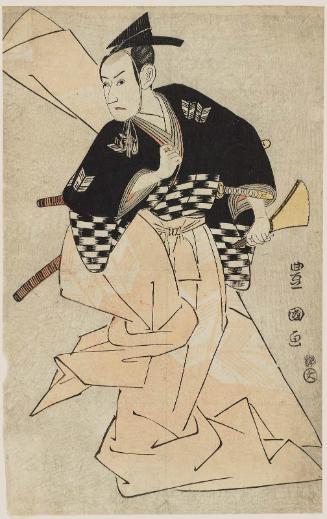 Actor Ichikawa Yaozô III as Kajiwara