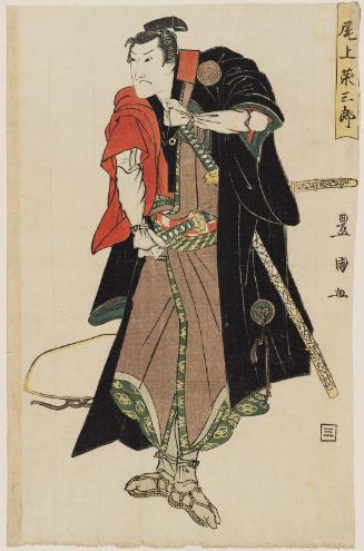 Actor Onoe Eizaburô I as Shirai Gonpachi