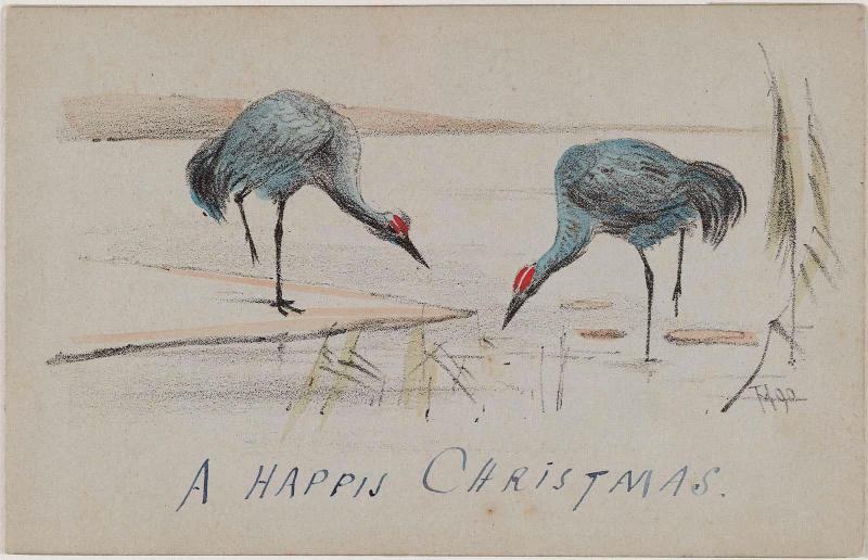 Two Cranes ("A Happij Christmas")