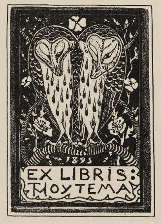 Bookplate of Theo van Hoytema