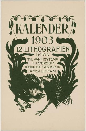 1903 Calendar Announcement