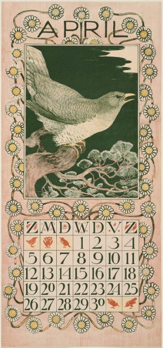 Cuckoo (1903 Calendar: April)