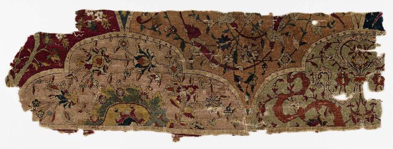 Fragment of polygonal field of carpet