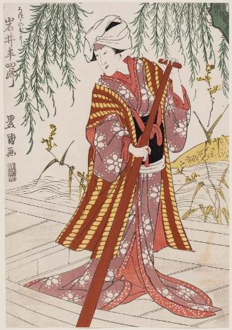 Actor Iwai Hanshirô V as Utsuri no Otori
