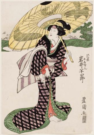 Actor Iwai Hanshirô V as the Geisha Oshun