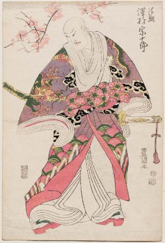 Actor Sawamura Sôjûrô IV as Kiyomori
