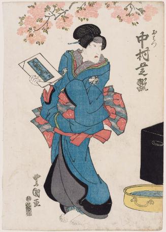Actor Nakamura Shikan I as Ohatsu
