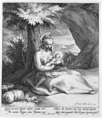 Rest on the flight to Egypt
