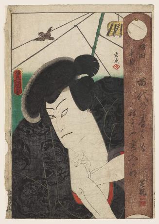 Actor Nakamura Shikan IV as Inada Kôzô, from an untitled series