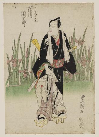 Actor Ichikawa Danjûrô VII as Karigane Bunshichi