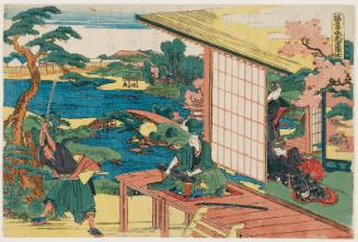 Act II (Nidanme), from the series The Storehouse of Loyal Retainers, a Primer (Kanadehon Chûshingura)
