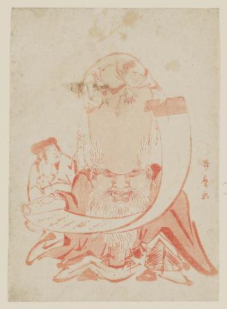 Fukurokuju and Chinese Children (Karako)