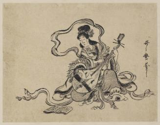 Benzaiten Playing Lute