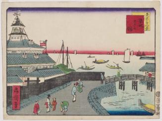 Tsukiji Hotel (Tsukiji hoteru kan), No. 22 from the series Thirty-Six Views of Tokyo (Tôkyô sanjûrokkei)