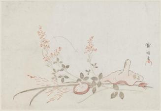 Mushrooms and Bush Clover