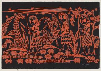 Shepherdesses Looking at Stars