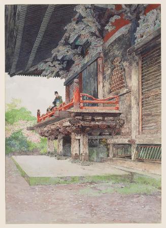The Balcony of Myogi Shrine