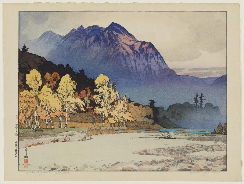 Hodakayama after Rain (Ugo no Hodakayama)