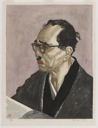 Portrait of the Poet Hinatsu Kônosuke (1890–1971)