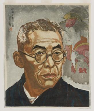 Portrait of Kabuki Actor Nakamura Kichiemon