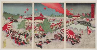 Attack on the Taedong Gate at Pyongyang (Heijô Daidômon kôgeki)