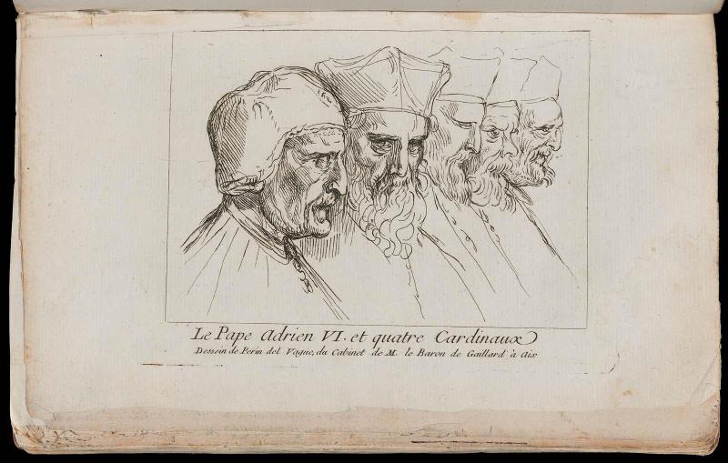 [Between pp. 194-95] Pope Adrian VI and Four Cardinals