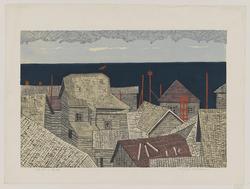 Roofs of a Fishing Village (Gyoson no yane)