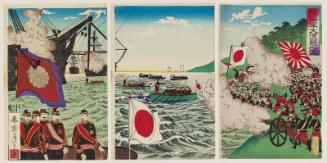 Illustration of the Grand Maneuvers of the Army and the Navy (Riku-kaigun dai enshû no zu)