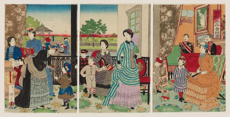 Peaceful Pleasures of the Highest Nobility (Kyôraku taihei kiken zu)
