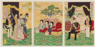 Wedding Ceremony of a Noble Couple (Kôi konreishiki no zu)