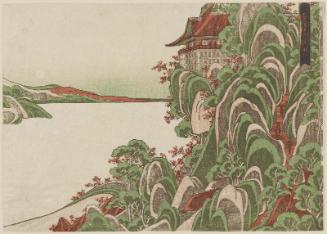 Autumn Moon at Ishiyama Temple (Ishiyama shûgetsu), from the series Eight Views of Ômi (Ômi hakkei)
