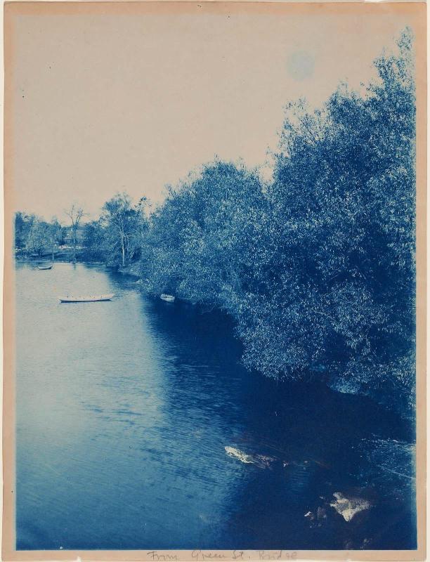 "From Green St. Bridge" (view of the Ipswich River)