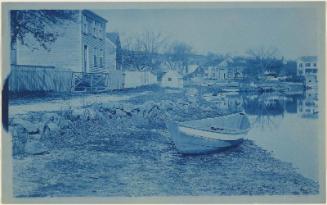Boat Beached on the Shore of the Ipswich River