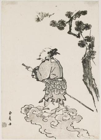 Taoist Immortal Flying through the Air