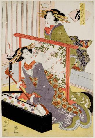 Moon (Tsuki), from the series Snow, Moon, and Flowers (Setsugekka no uchi)