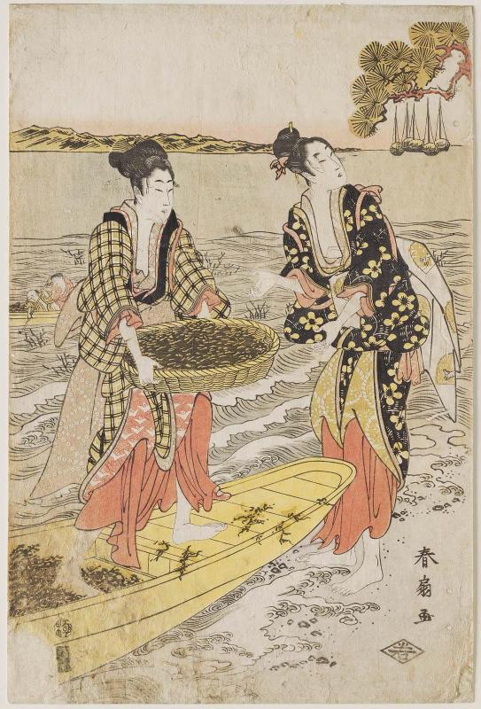 Women Gathering Seaweed