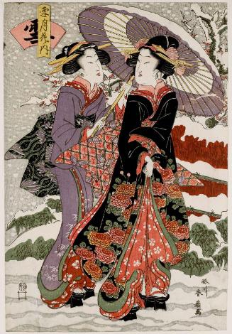 Snow (Yuki), from the series Snow, Moon, and Flowers (Setsugekka no uchi)