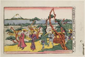 Act VIII (Dai hachidanme), from the series New Edition of Perspective Pictures of the Storehouse of Loyal Retainers (Shinpan uki-e Chûshingura)