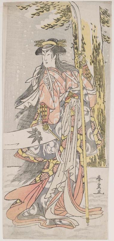 Actor Segawa Kikunojô III as Tokiwa Gozen (?)
