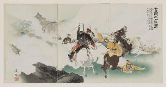 Scouts Clash Outside the Seven-Star Gate (Shichiseimon gai sekkô shôtotsu)