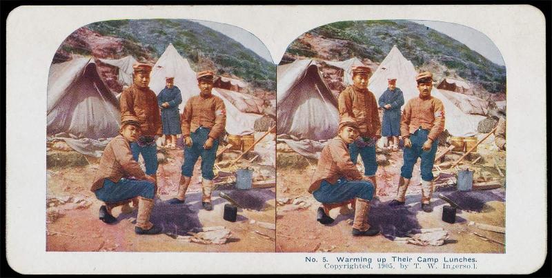 1 of 100 stereo cards of Russo-Japanese War pub. T. W. Ingersoll 1905