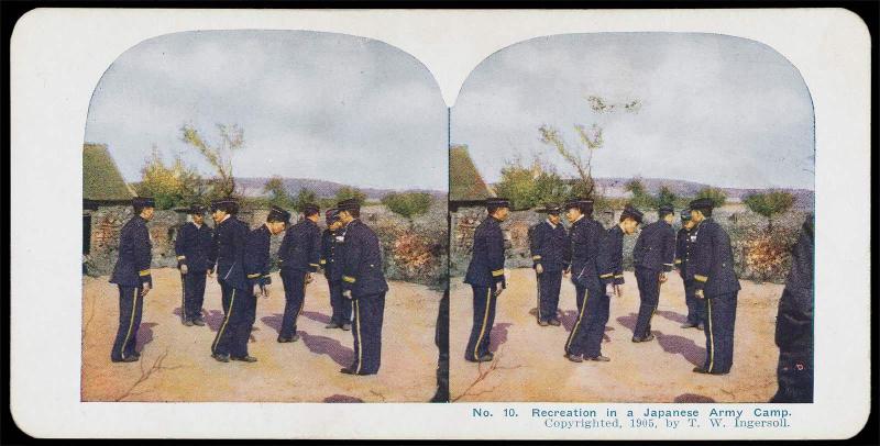 1 of 100 stereo cards of Russo-Japanese War pub. T. W. Ingersoll 1905