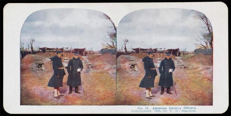 1 of 100 stereo cards of Russo-Japanese War pub. T. W. Ingersoll 1905