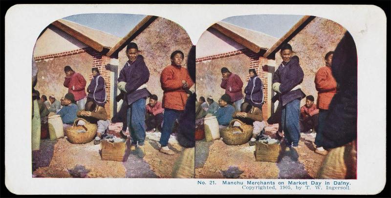 1 of 100 stereo cards of Russo-Japanese War pub. T. W. Ingersoll 1905