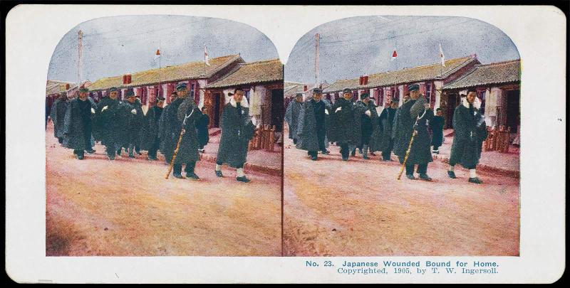 1 of 100 stereo cards of Russo-Japanese War pub. T. W. Ingersoll 1905