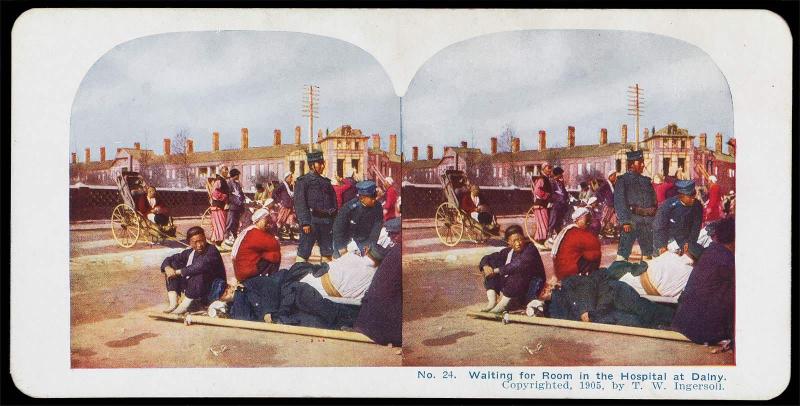 1 of 100 stereo cards of Russo-Japanese War pub. T. W. Ingersoll 1905
