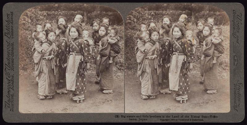 1 of 48 stereo cards of Japanese subjects, pub. Underwood & Underwood 1904