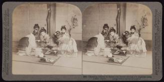 1 of 48 stereo cards of Japanese subjects, pub. Underwood & Underwood 1904