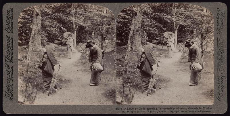 1 of 48 stereo cards of Japanese subjects, pub. Underwood & Underwood 1904
